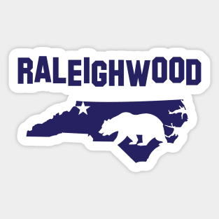 Raleighwood North Carolina Sticker